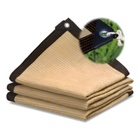 Toldo Rectangular 4x5 Sombra Cubierta Terraza Jardin Terraza Beige