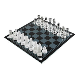 Tablero Ajedrez De Cristal Juego De Ajedrez De Lujo Tablero