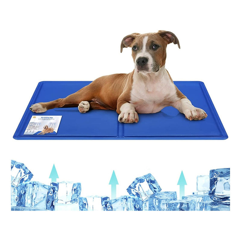 Manta Refrescante Mascotas Alfombra Cooling Perro-gato 65x50