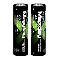 2 Pilas Recargables Aa Pila Aa  2 Pilas 4800mah Recargables