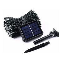 Luces Navidad Guirnalda Solar 100 Led 10 Metros Decorativa