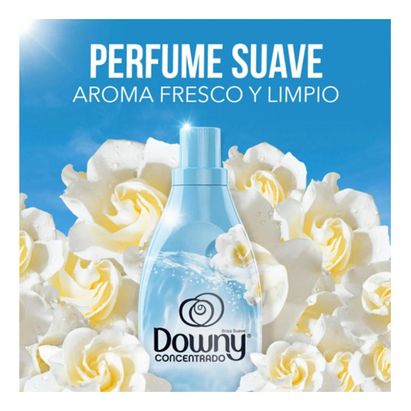 X2 Suavizante Concentrado De Ropa Downy Brisa Suave 1 L
