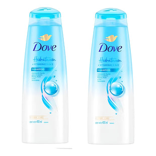 X2 Shampoo Dove Hidratación Vitaminas A & E 400ml Hydro Care