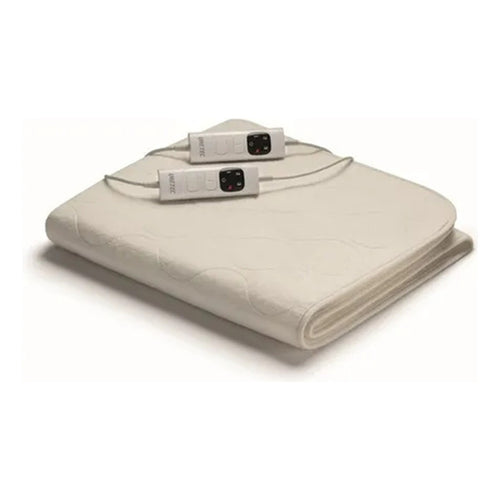 Calienta Cama Scaldasonno Purity 2 Plazas Doble 150x160 Cm Blanco