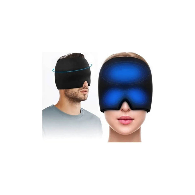 Gorro Gel Compresa Caliente Frio Alivio Migraña Dolor Cabeza