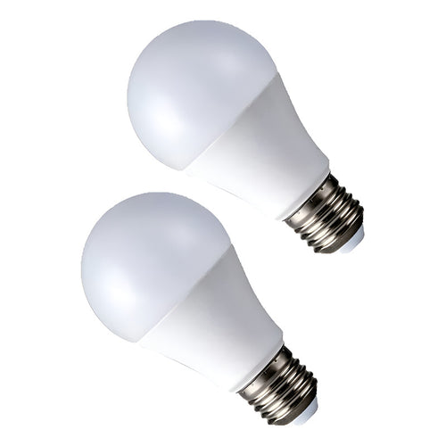 Pack X2 Ampolletas Led E-27 5w Blanco Fria /calida Sello Sec Blanco Frío