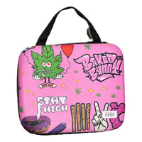 Estuche Fumeta Anti-olor Grande Diseños Weed Bolso Portatil