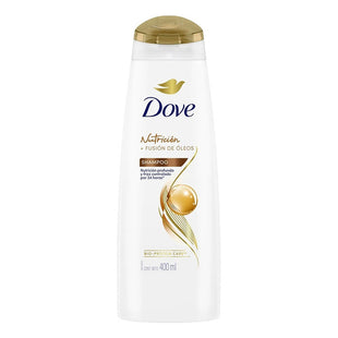 X2 Shampoo Dove Nutrición Profunda 400ml Fusión De Oleos