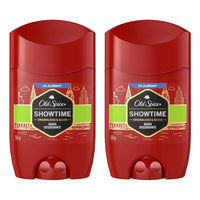 X2 Desodorante Barra Old Spice Showtime 50g Original Salvia Salvia