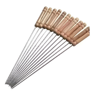 X50 Pinchos Anticuchos Brochetas Asados Fierros Barbacoa