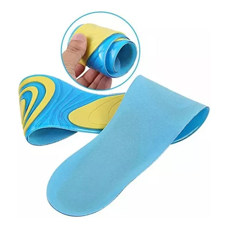 Plantillas Gel Premium Ortopedicas Zapatos Silicon Adulto 31cm