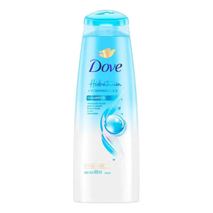 X2 Shampoo Dove Hidratación Vitaminas A & E 400ml Hydro Care