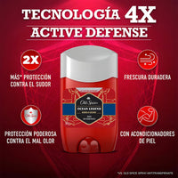 Antitranspirante Old Spice En Barra Ocean Legend 50 G
