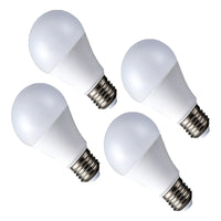 Pack X4 Ampolleta Led E-27 9w Blanco Fria /calida Sello Sec  Blanco Frío