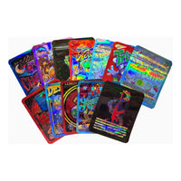 50 Bolsas De Mylar Contenedor Weed Cierre Cremallera No Olor