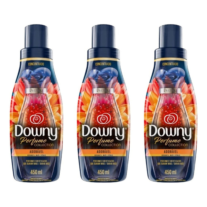 X3 Downy Adorable Suavizante Concentrado Para Ropa 450ml
