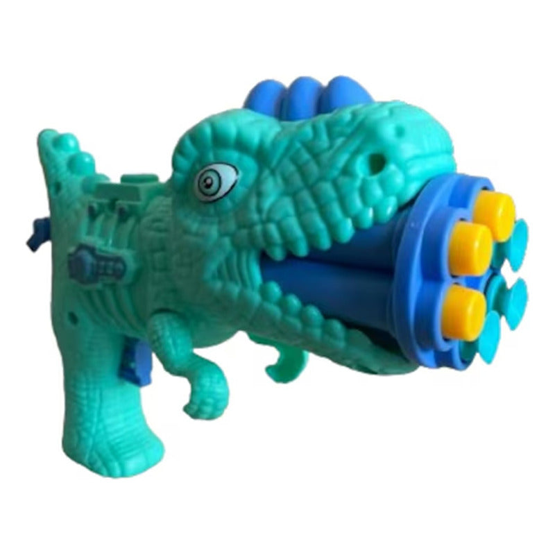 Dinosaurio Lanzador De Dardos Pistola Juguete Para Niños