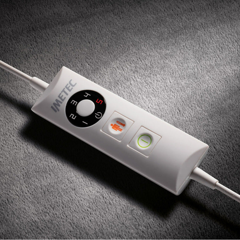 Calientapies Electrico Manta Inteligente Scaldasonno 52x54cm Gris Liso