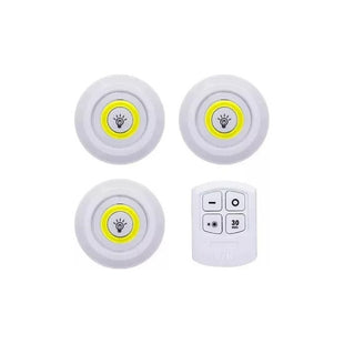 Luces Led Inalámbricas Con Mando A Distancia Juego 3 Portati
