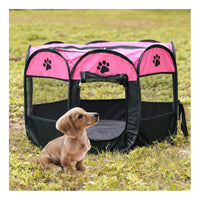 Corral Jaula Para Perro Gato Conejo Plegable Mascota Casa M
