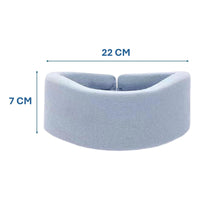 Collar Cuello Collarin Cervical Blando Soporte De Cuello Gris