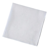 Pañuelo Blanco Cuadrado 28x28  Fiestas Patrias Cueca Chile Blanco Liso Estándar