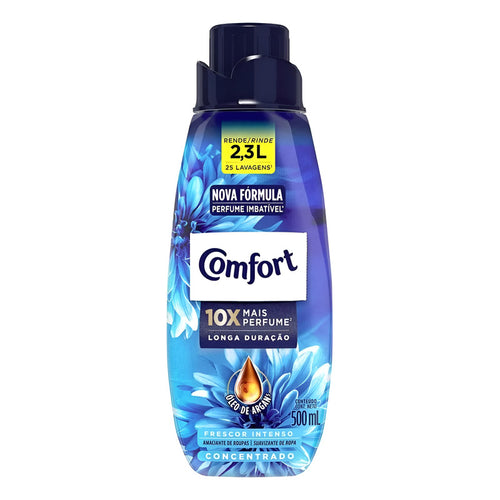Suavizante Comfort Concentrado 500ml Frescor Intenso
