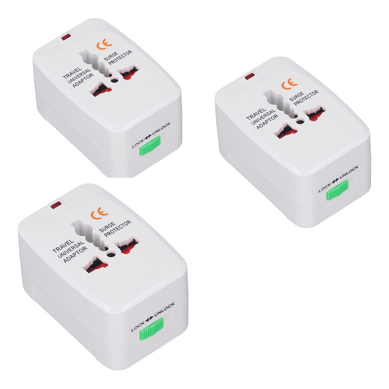 X3 Adaptador Convertidor Multifuncional Adaptador Mundial
