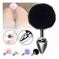 Plug Anal Cola Conejo Sexy Suave Dilatador Anal Juguete