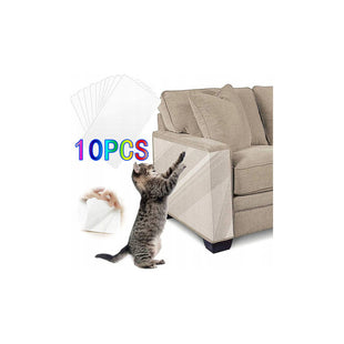Pegatina Protectora Antiarañazos Ym Para Sofá, Protector De Gato Gris