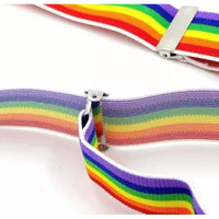 Suspensores Tirantes Elásticos Ajustables Orgullo Pride Lgbt