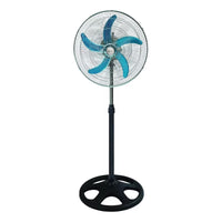 Ventilador Pedestal Ventiladores Metalicos Turbo 3 En 1 - 1.27 M - 50hz - Metalico - Metálico - Acero Inoxidable - 5