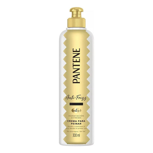 Crema Para Peinar Pantene Hidratación Anti Frizz 300 Ml
