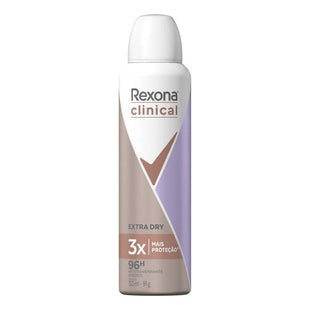 Desodorante Rexona Clinical Aerosol Extra Dry Women 150ml