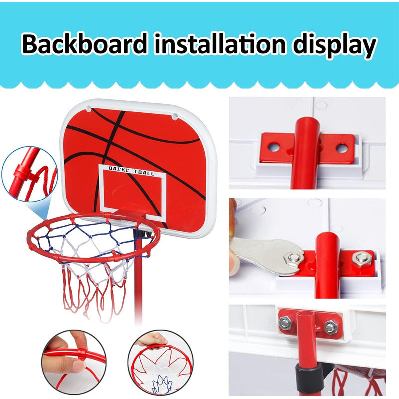 Tablero Aro Basketball Canasta Basquetbol Interior Exterior