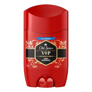 Desodorante Barra Old Spice Vip 50g Confianza & Ambar