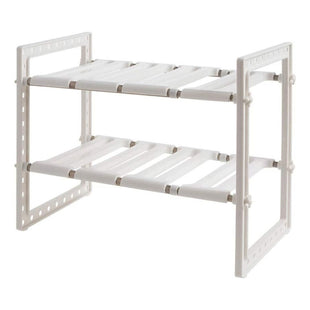 Estante Organizador De Ollas Ajustable Cocina Baño Multiuso