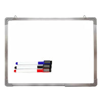 Pizarra Acrílica Magnetica Blanca Borrador + Plumones 90x60