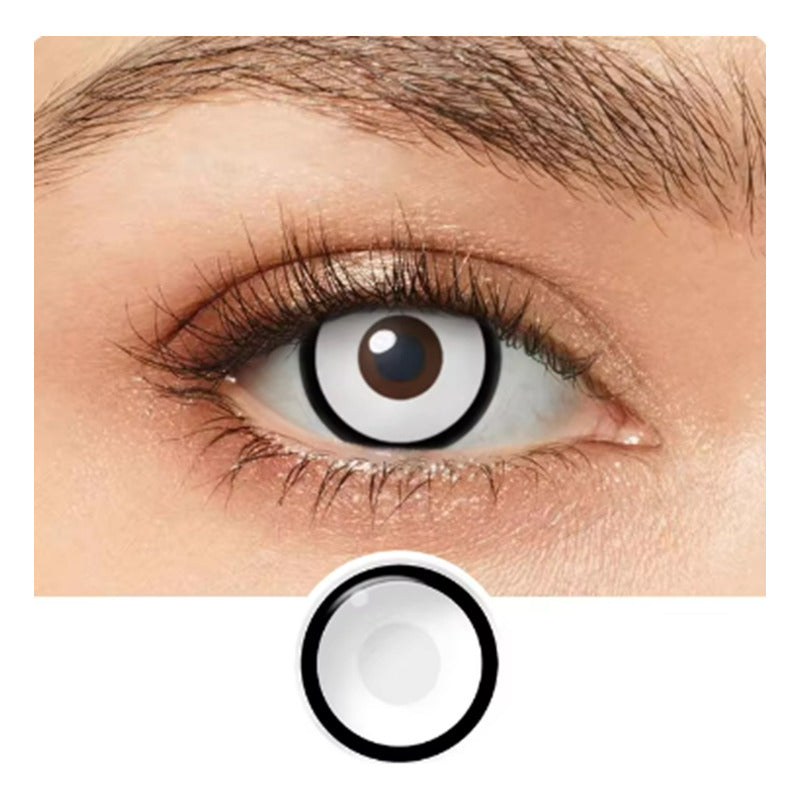 Lentes De Contacto Coreanos Crazy Fx Cosplay Drag Halloween