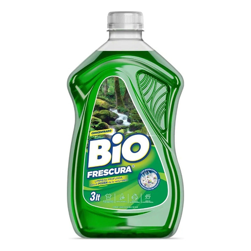 Pack X3 Detergente Liquido Bio Frescura Bosque Nativo 3l