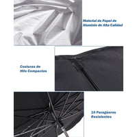 Quitasol Parasol Parabrisa Auto Tipo Sombrilla Cubre Sol