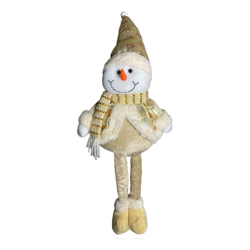 Pack 2 Monos Patas Largas Adorno Navidad Decoración Pascuero