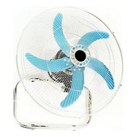 Ventilador X2 3 Aspas Silencioso Rota 360 Grados 100w De Pot