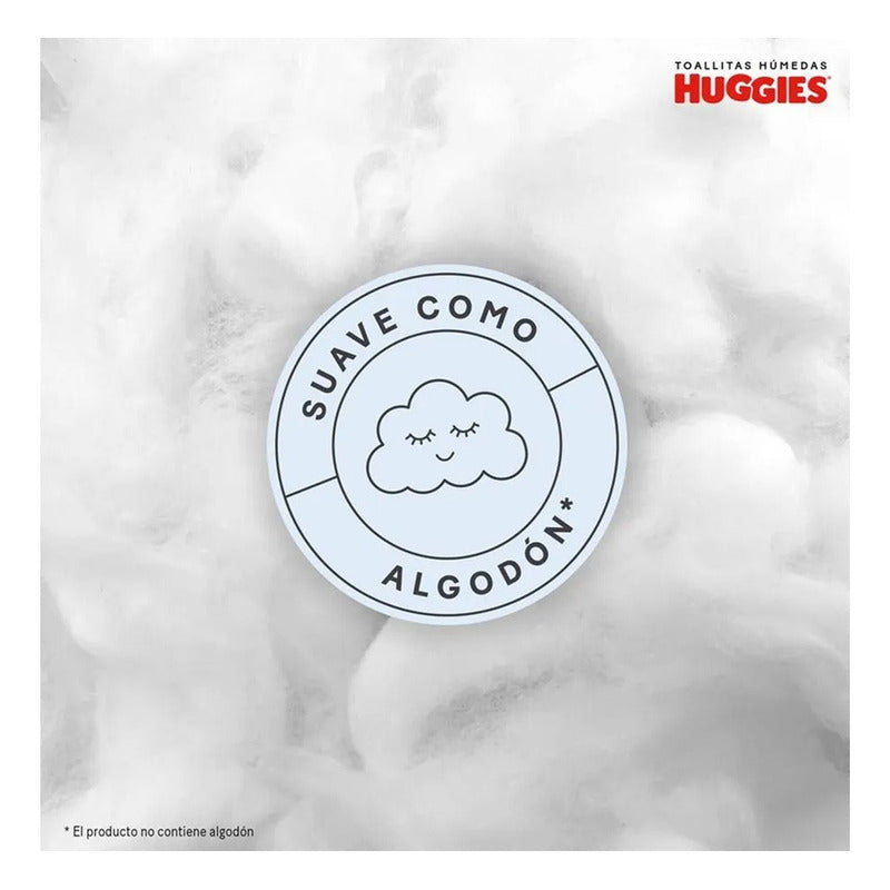 Pack X3 Toallitas Húmedas Huggies 96unid Limpieza Efectiva