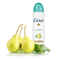 X2 Desodorante Dove Spray Aerosol Pera Aloe Vera 72h 150ml Pera