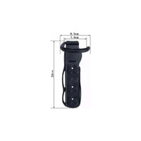 Pack X3 Porta Bicicleta Para Pared Gancho Colgador Bicicleta Negro