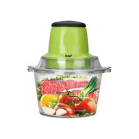 Picador Eléctrico Procesador De Alimentos Raf 600w 2l Color Verde