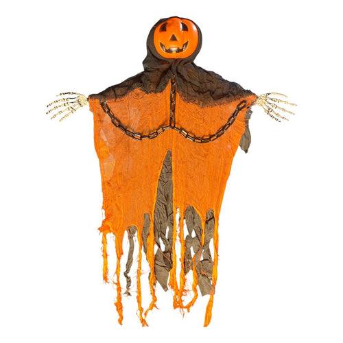 Fantasma Calabaza Colgante Halloween Adorno Decorativo Hallo Naranja Calabaza