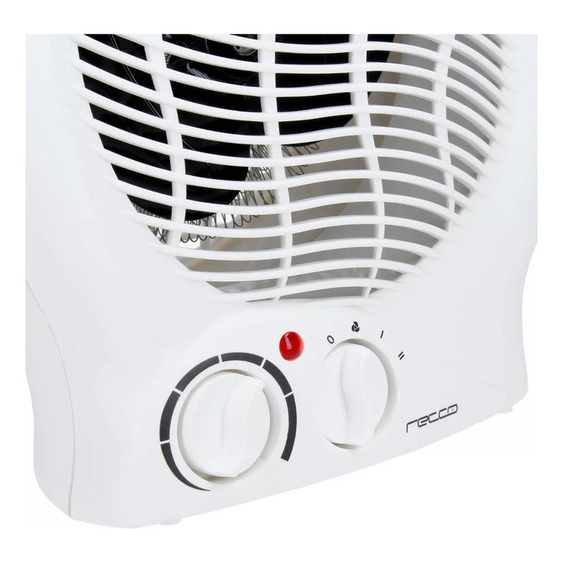 Termo Ventilador Calefactor Electrico 1800w Calefaccion Blanco