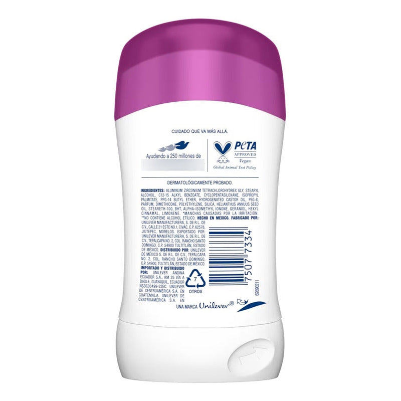 Desodorante Dove Orquídeas Barra 45g Antitranspirante 72h
